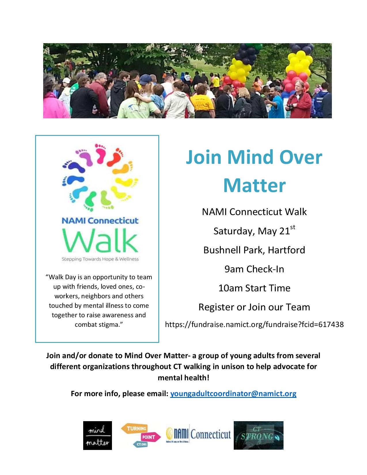 Join Mind Over Matter & Turning Point CT