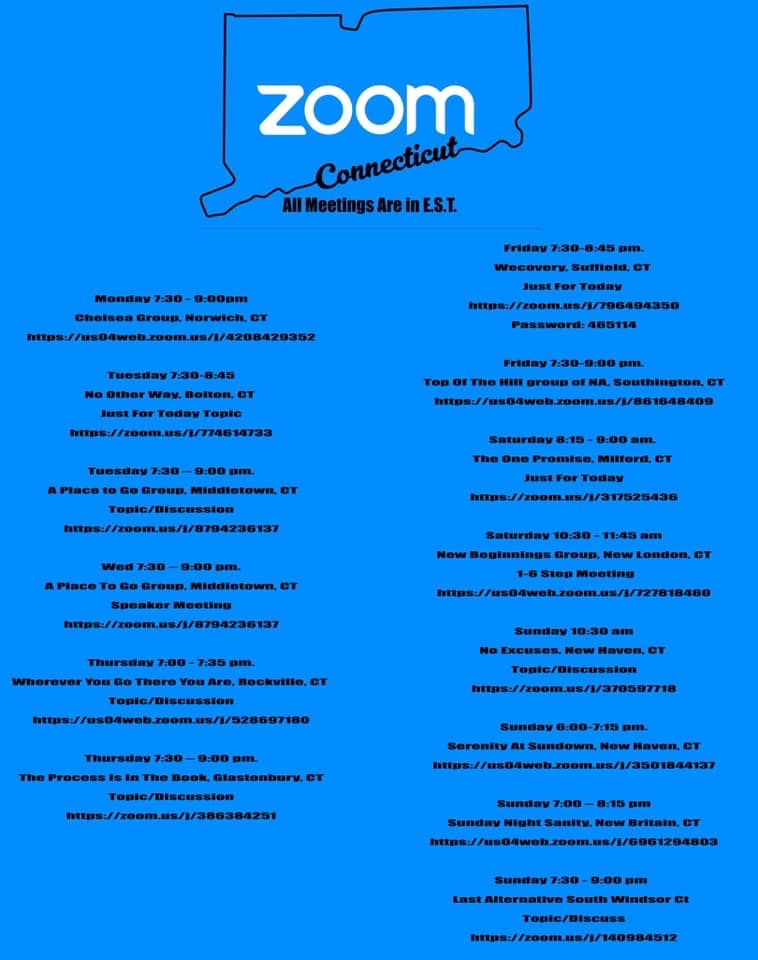 aa zoom meetings