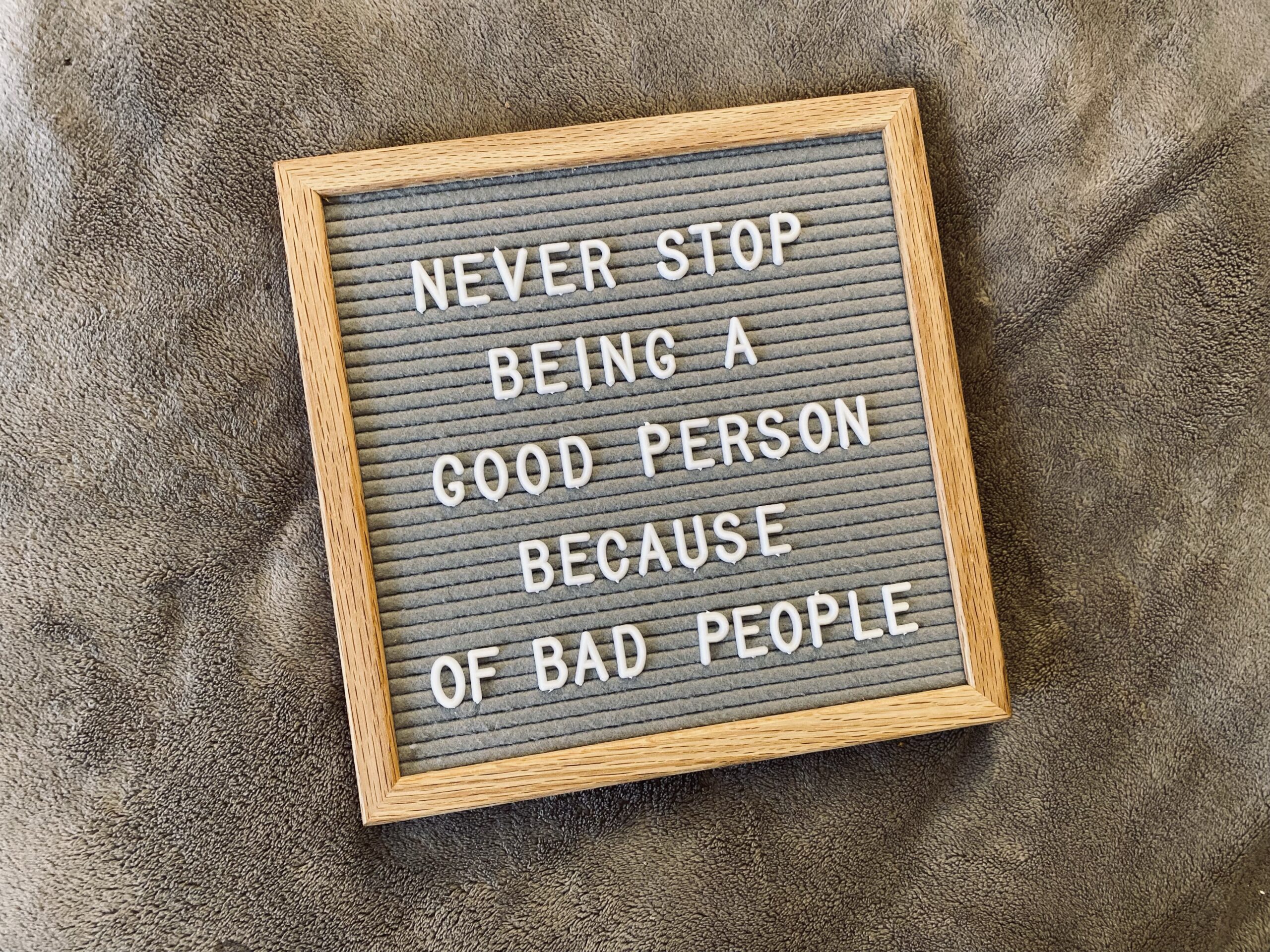 Never Stop Being A Good Person Turning Point CT